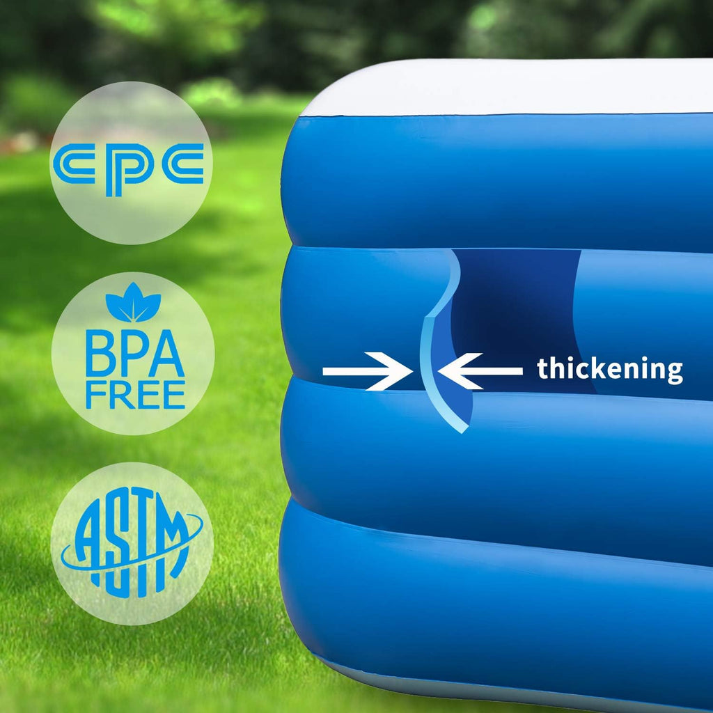 Inflatable Swimming Pool, 70x55x29