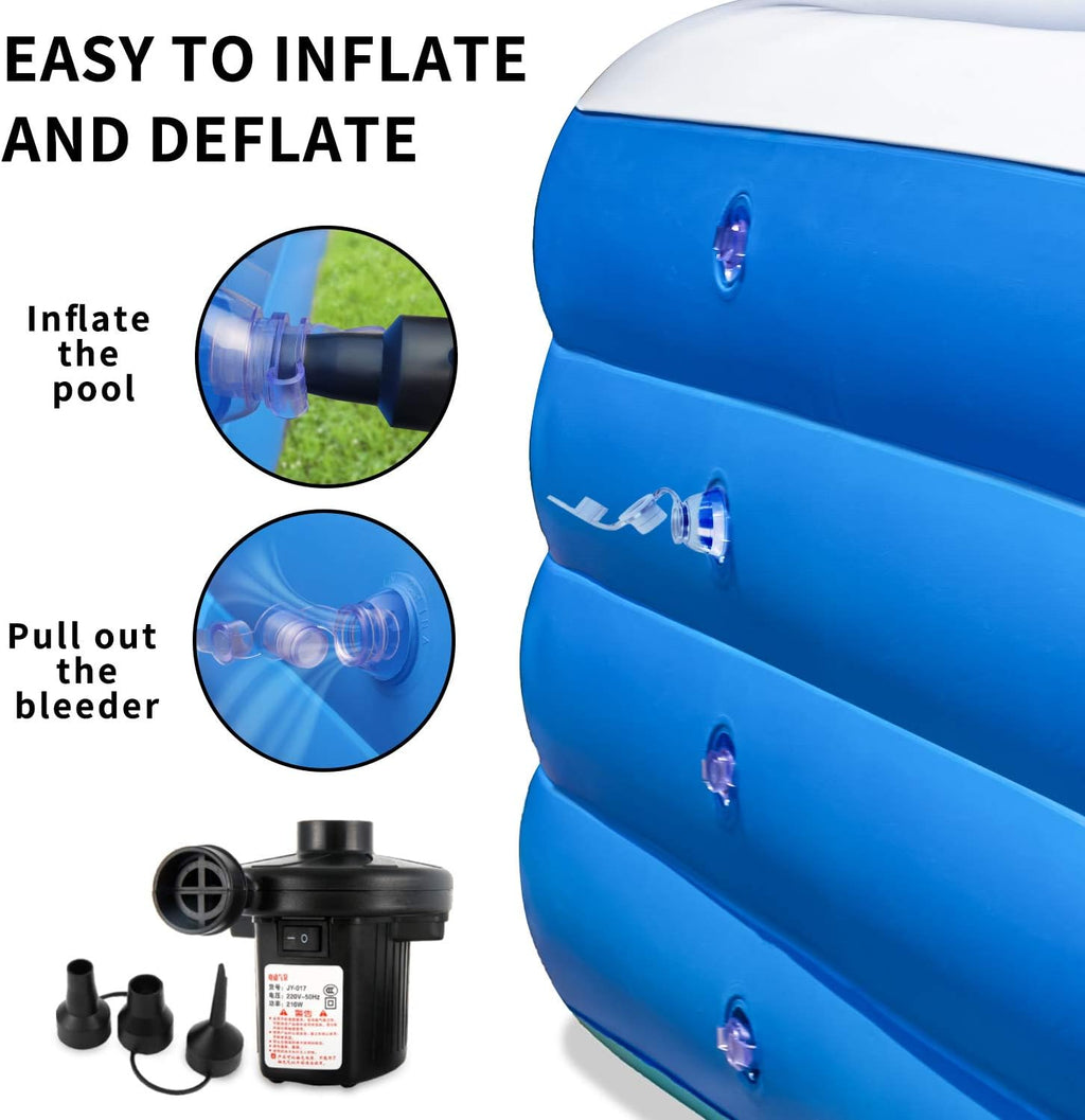 Inflatable Swimming Pool, 70x55x29