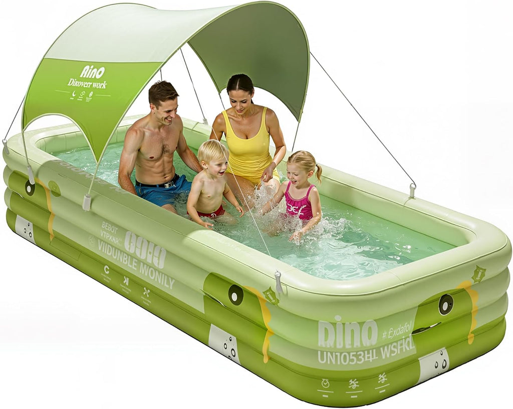 120 4-Layer Thickened Inflatable Pool for Kids & Adults