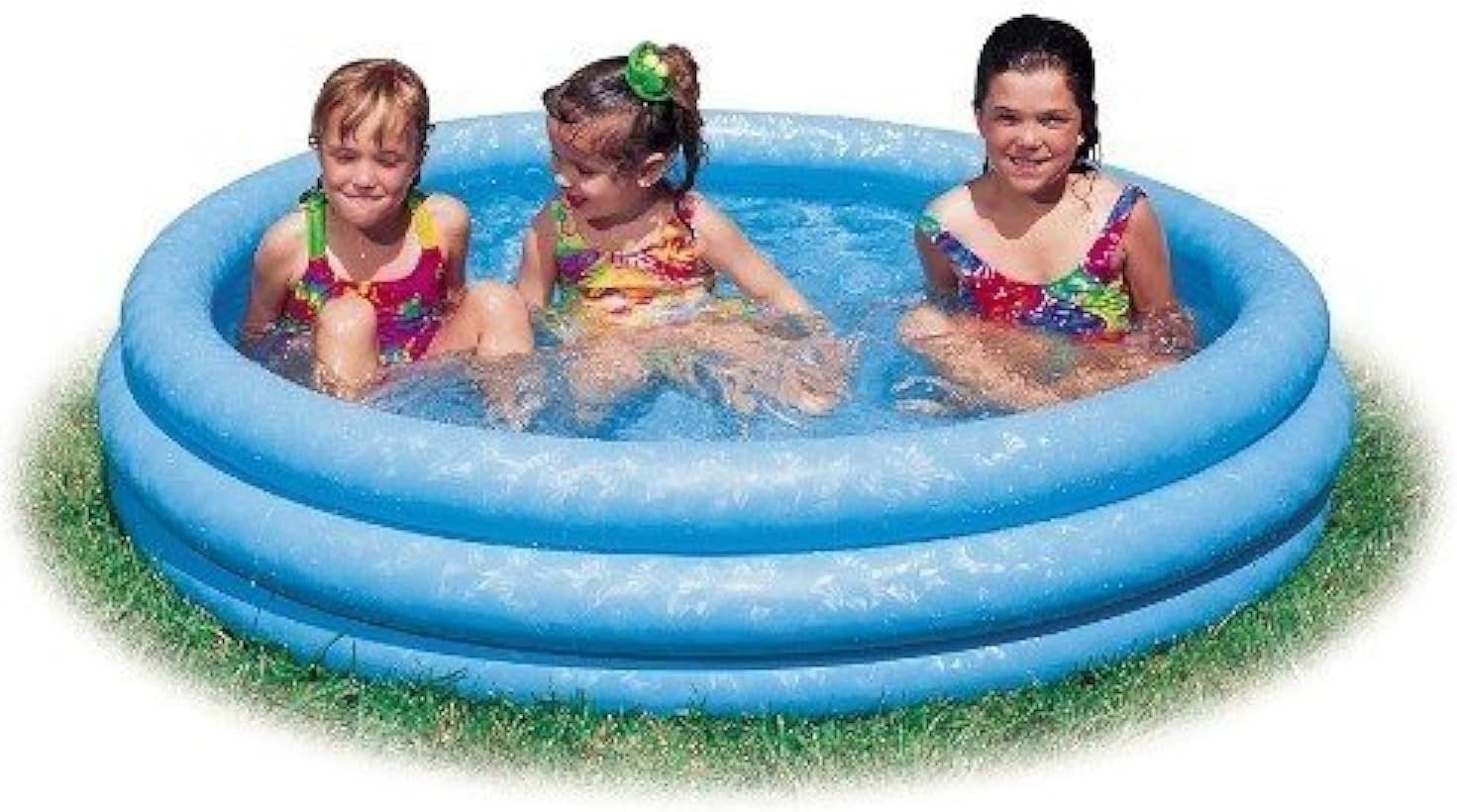 Intex - Inflatable Swimming Pool (45 by 10) (Crystal Blue) (2 Pack)