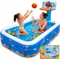 Inflatable Swimming Pool,120 x 72 x 24