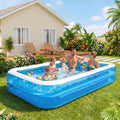 Full-Sized Inflatable Swimming Pool,(79''x59''x20'')