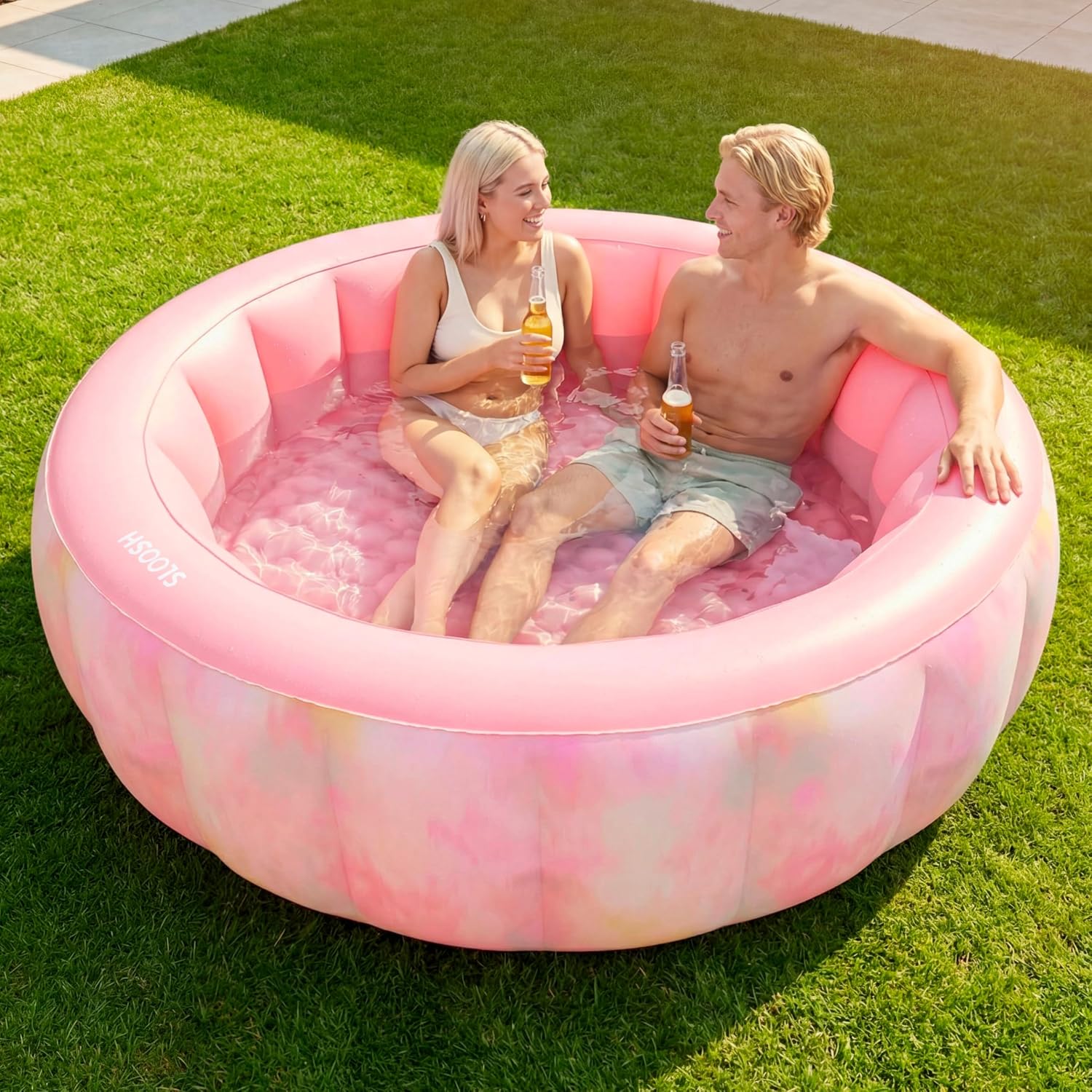 SLOOSH Inflatable Swimming Pool,5.5ft x 20 Inch