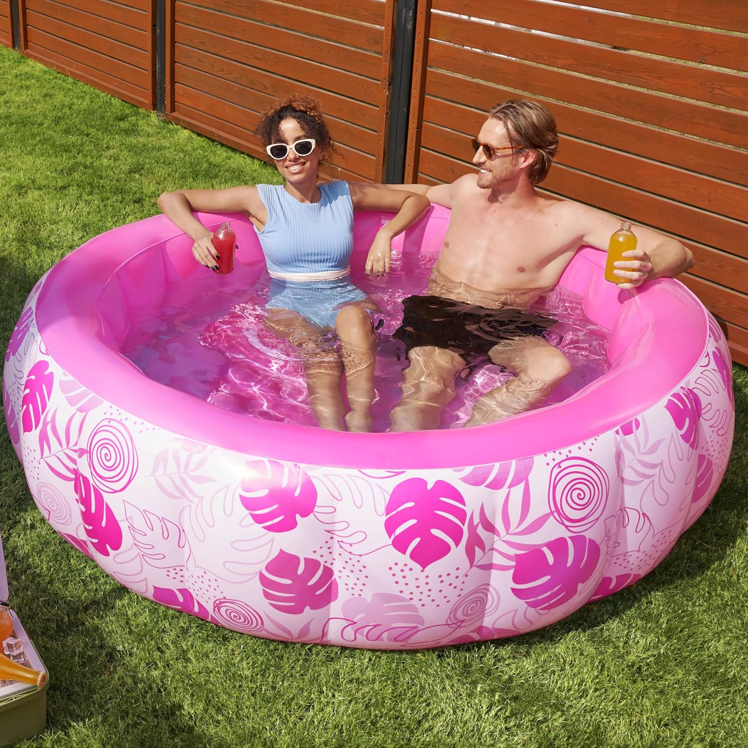 SLOOSH Inflatable Swimming Pool,5.5ft x 20 Inch
